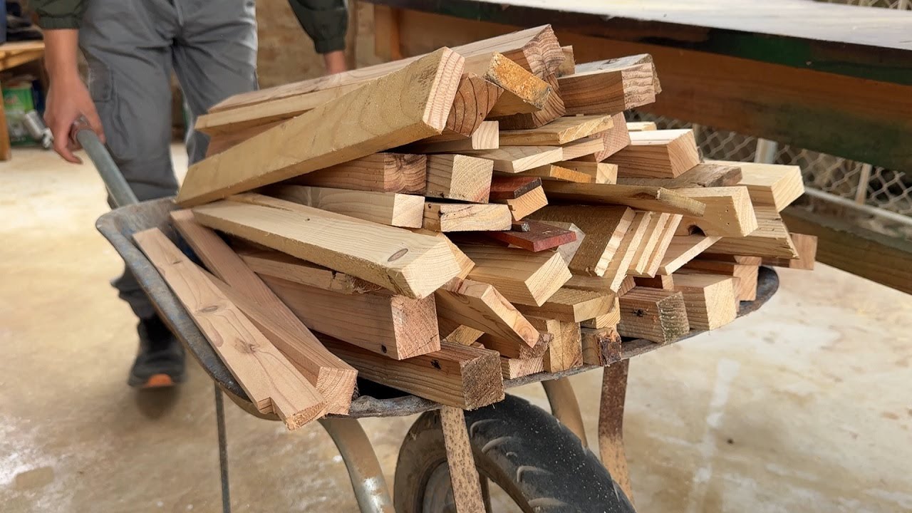 Scrap Wood Challenge: Modern Cabinet Build on a Budget