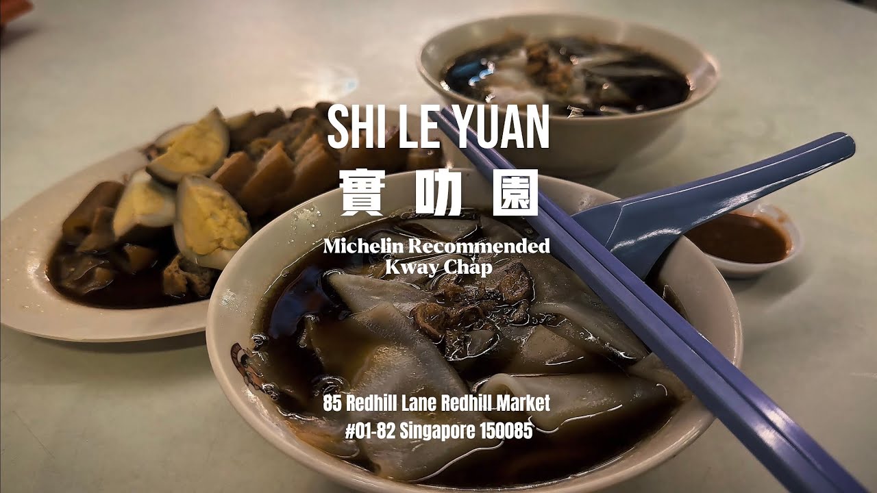 Shi Le Yuan Kway Chap: A Michelin Recommended Gem in Redhill Market
