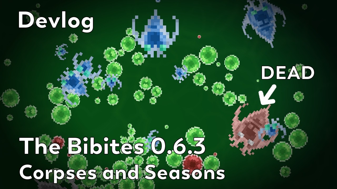 Adding Corpses and Seasons to my Evolution Simulator