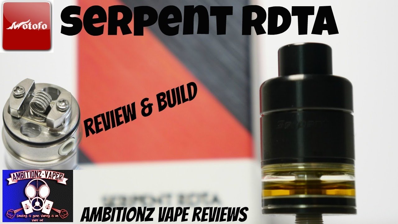 Serpent RDTA by Wotofo Review & Build