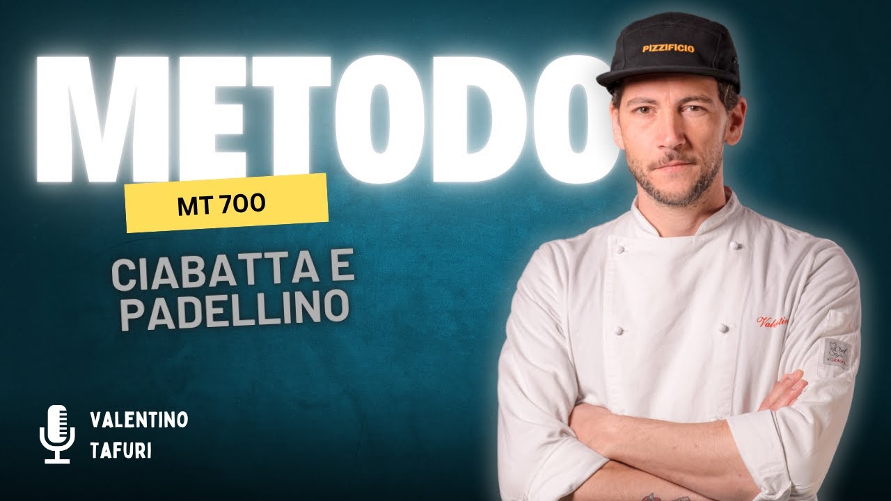 MT700 – Un solo impasto, due prodotti incredibili! | Padellino 75% & Ciabatta 80%