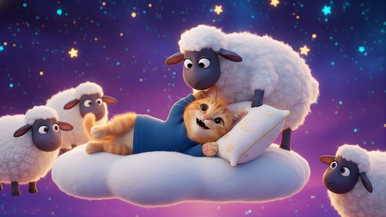 Cozy Bedtime With Me & My Cat ☁️ Reading, Brushing Teeth & Dreaming | Tiny Kid Universe