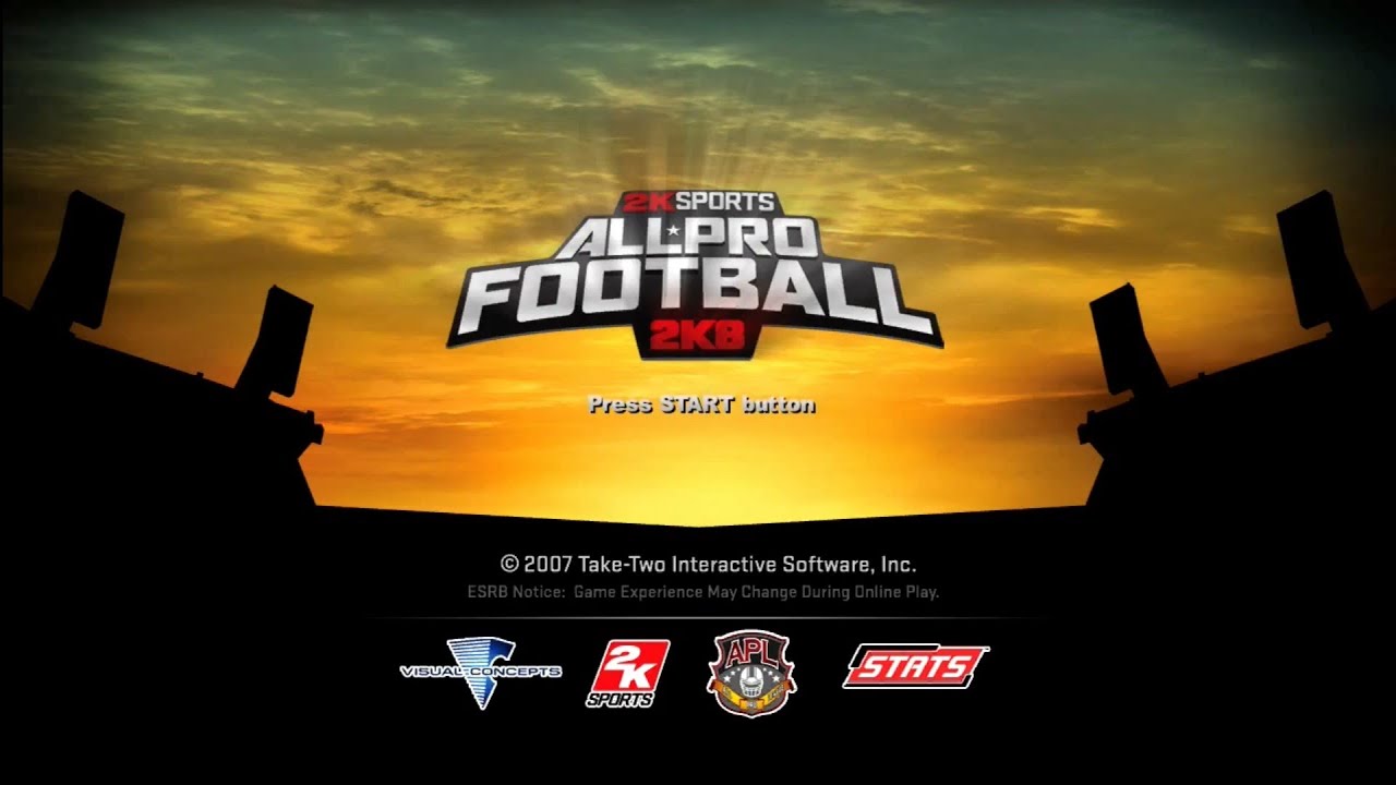 All-Pro Football 2K8 -- Gameplay (PS3)