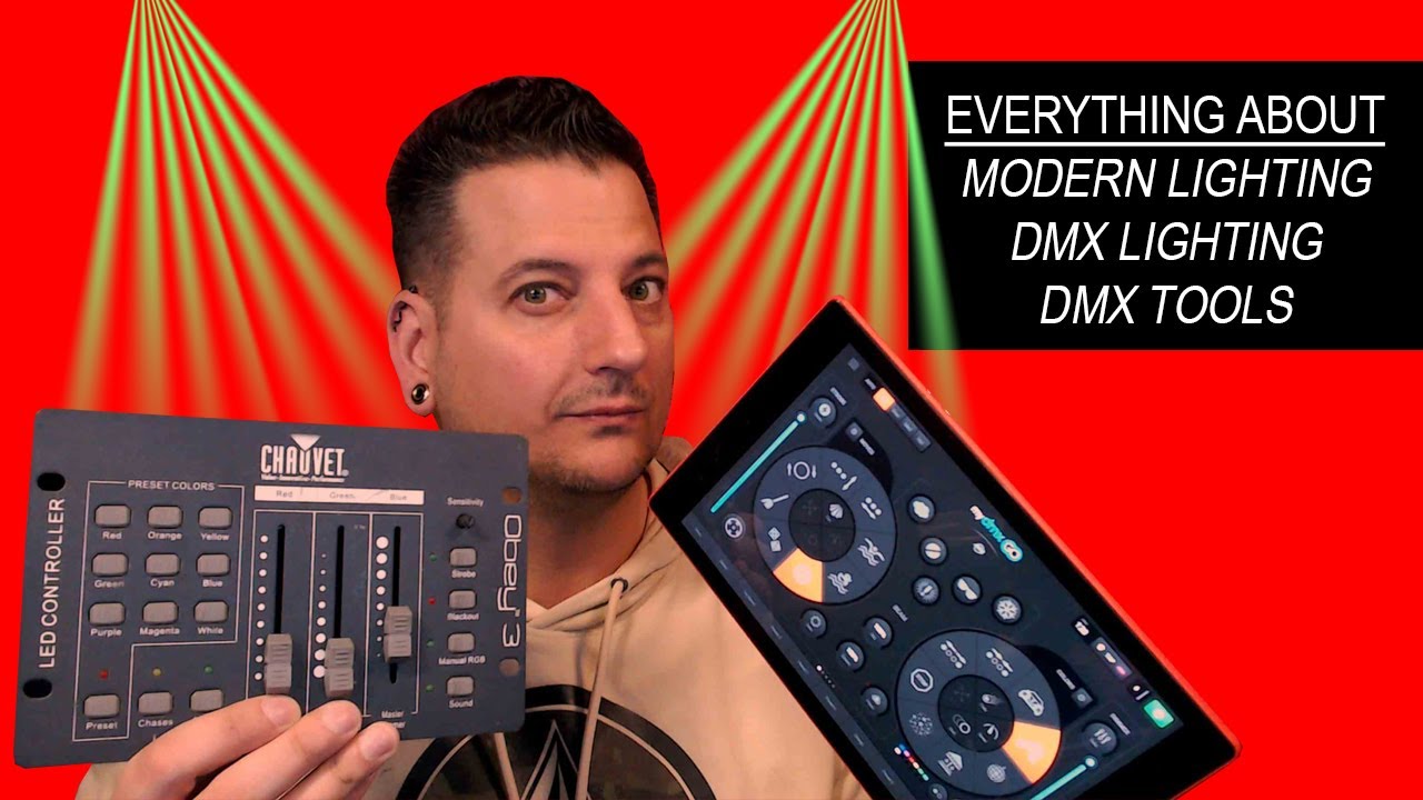 DJ Gear |  Modern Lighting | Light Design | Light Control Tips | DMX