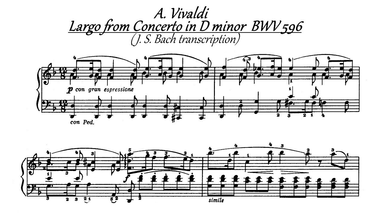 J. S. Bach / A. Vivaldi - 