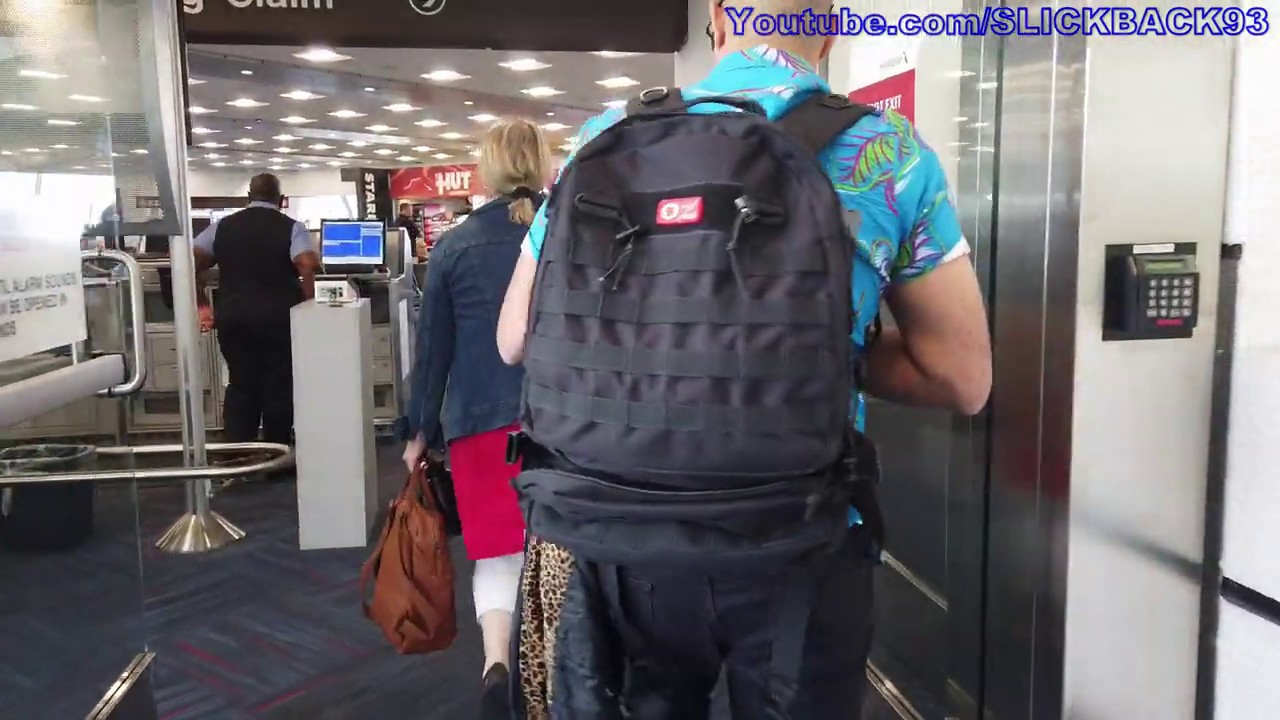 Miami Airport AA Bag claim/Shuttle Train/Ticketing (POV WALK)