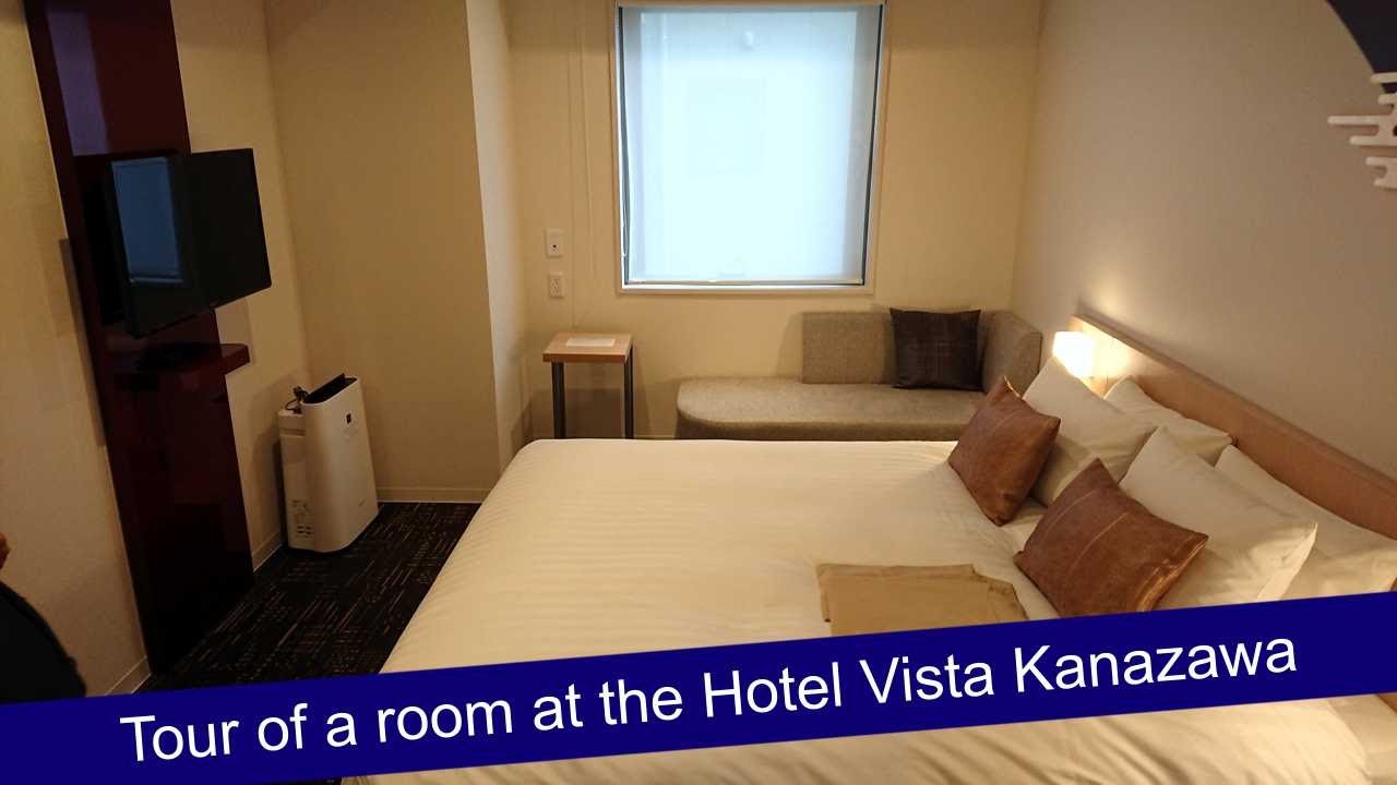 Tour of the Hotel Vista Kanazawa - superior double room - 2 July 2019 - close to the Shinkansen