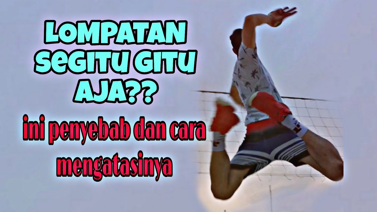 cara menambah lompatan bola voli