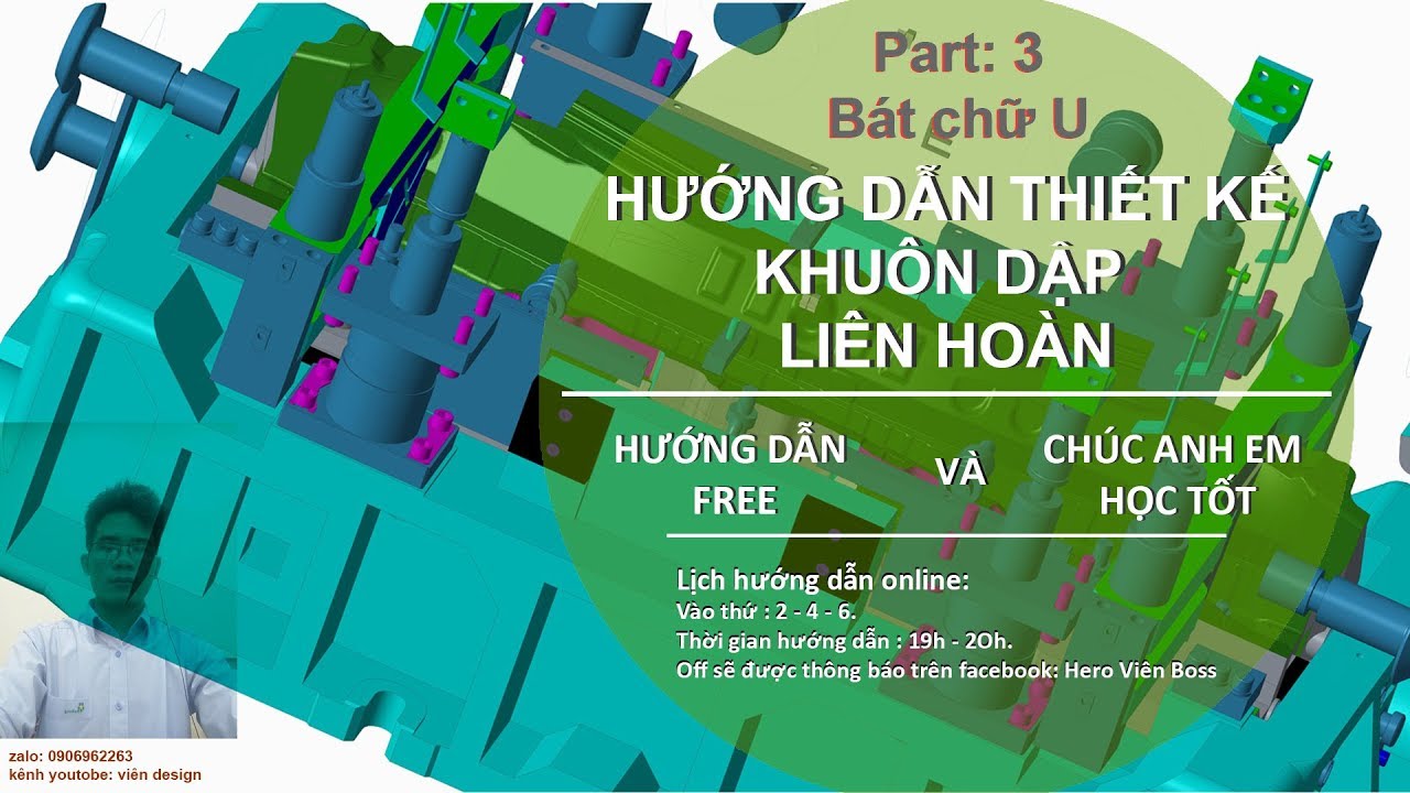 khuôn dập liên hoàn: part 3 khuôn dập bát u