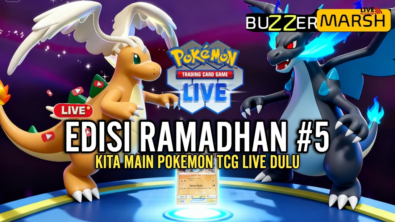 LIVE 🔴MENCOBA GAME BARU KITA PELAJARI BARENG YUK - POKEMON TCG LIVE