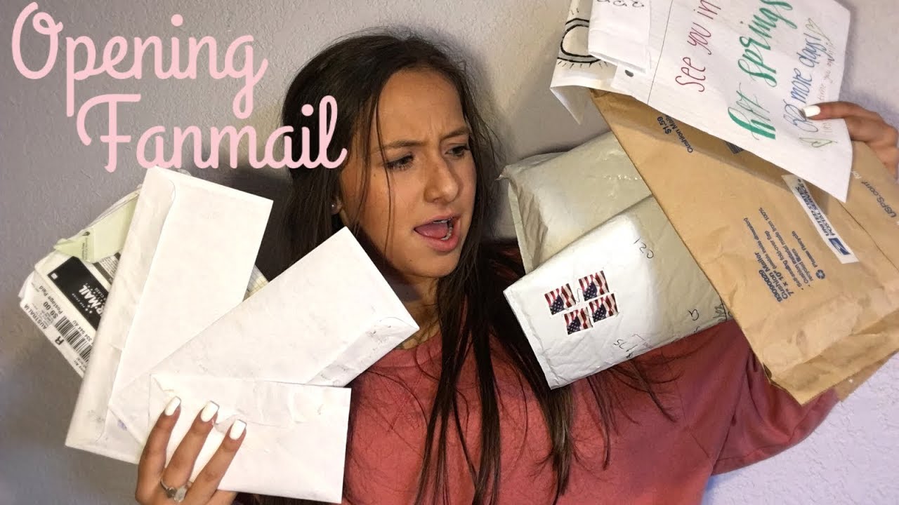OPENING FANMAIL! (Packages + Letters) || Brooke Sanchez