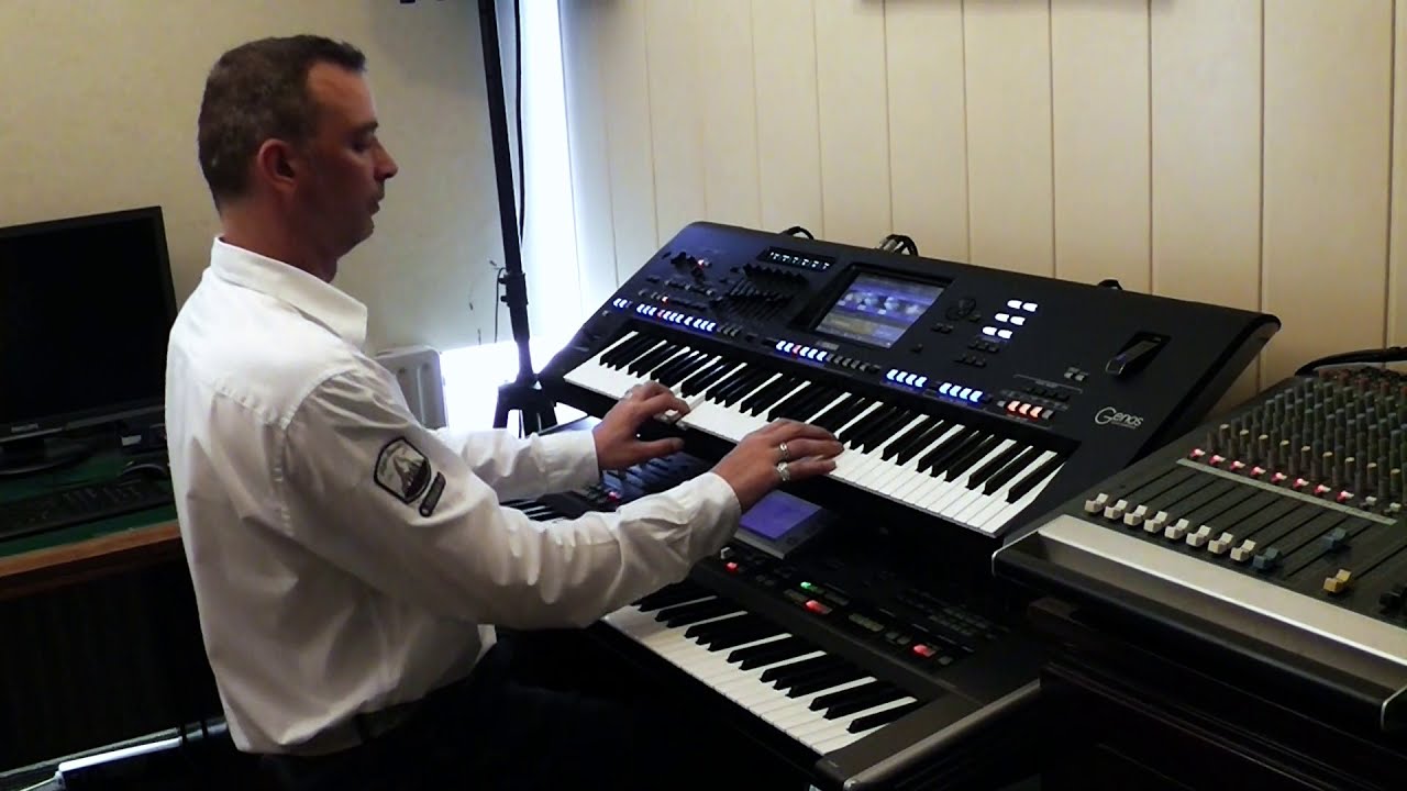 Michelle - In 80 Küssen um die Welt  Yamaha Genos Roland G70 by Rico