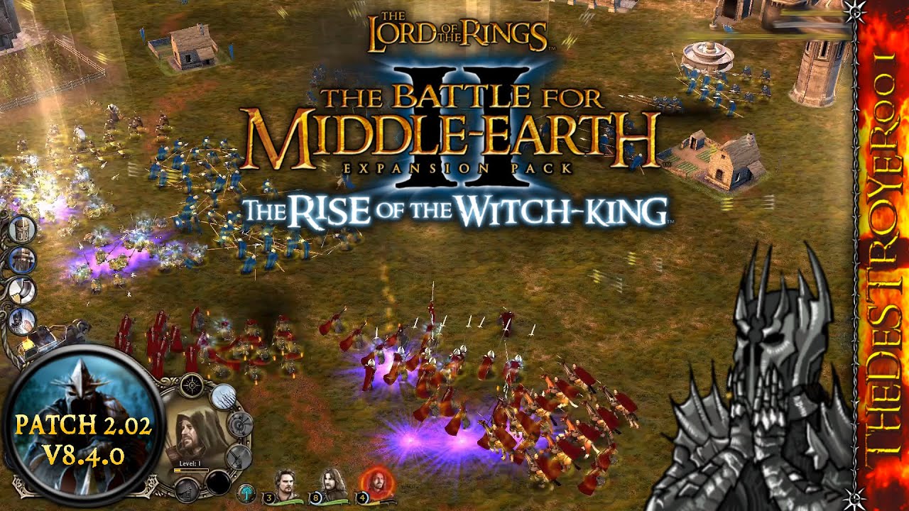 Old Man Defends His Porch | 4V4 | LotR BFME2 RotWK 2.02