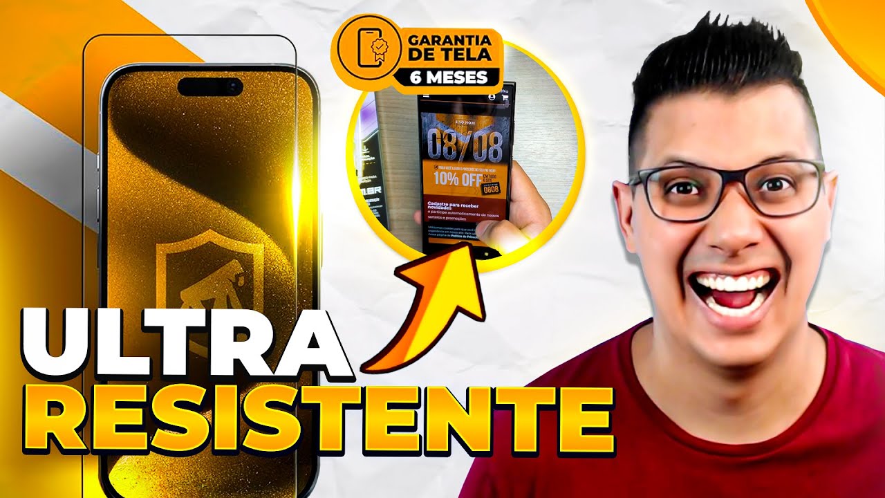 PELICULA ULTRA SAFE GORILA SHIELD com 6 meses de garantia na TELA vale a pena? @Gshield