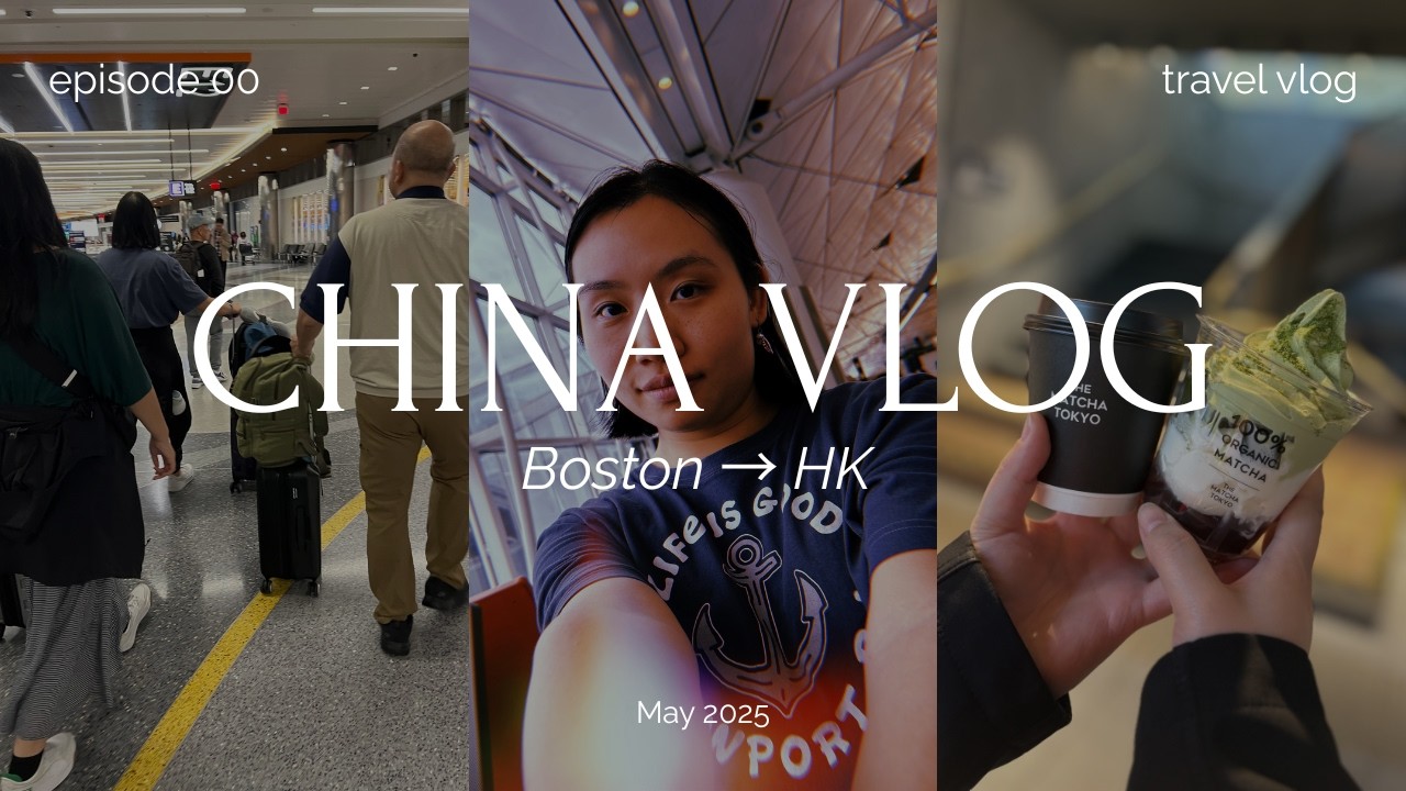 China Vlog #0: Airport Day