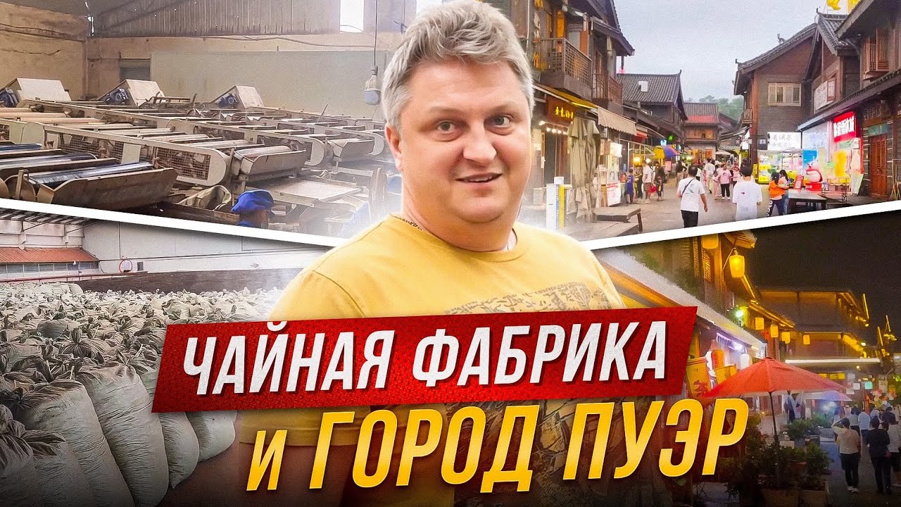 Чайная фабрика города Пуэр