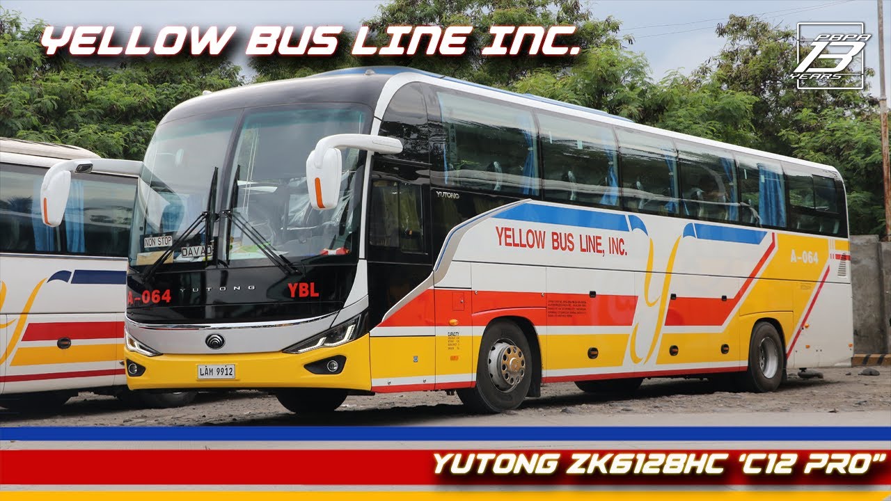 YELLOW BUS LINE INC. YUTONG ZK6128HC C12PRO | PBPA SPOTLIGHT