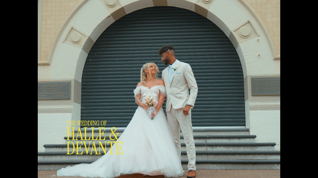Halle & Devante Wedding Film | Tarragona Centre