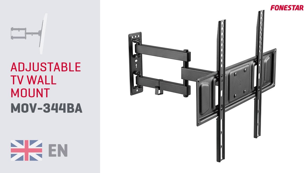 TUTORIAL TV wall mount MOV-344BA assembling