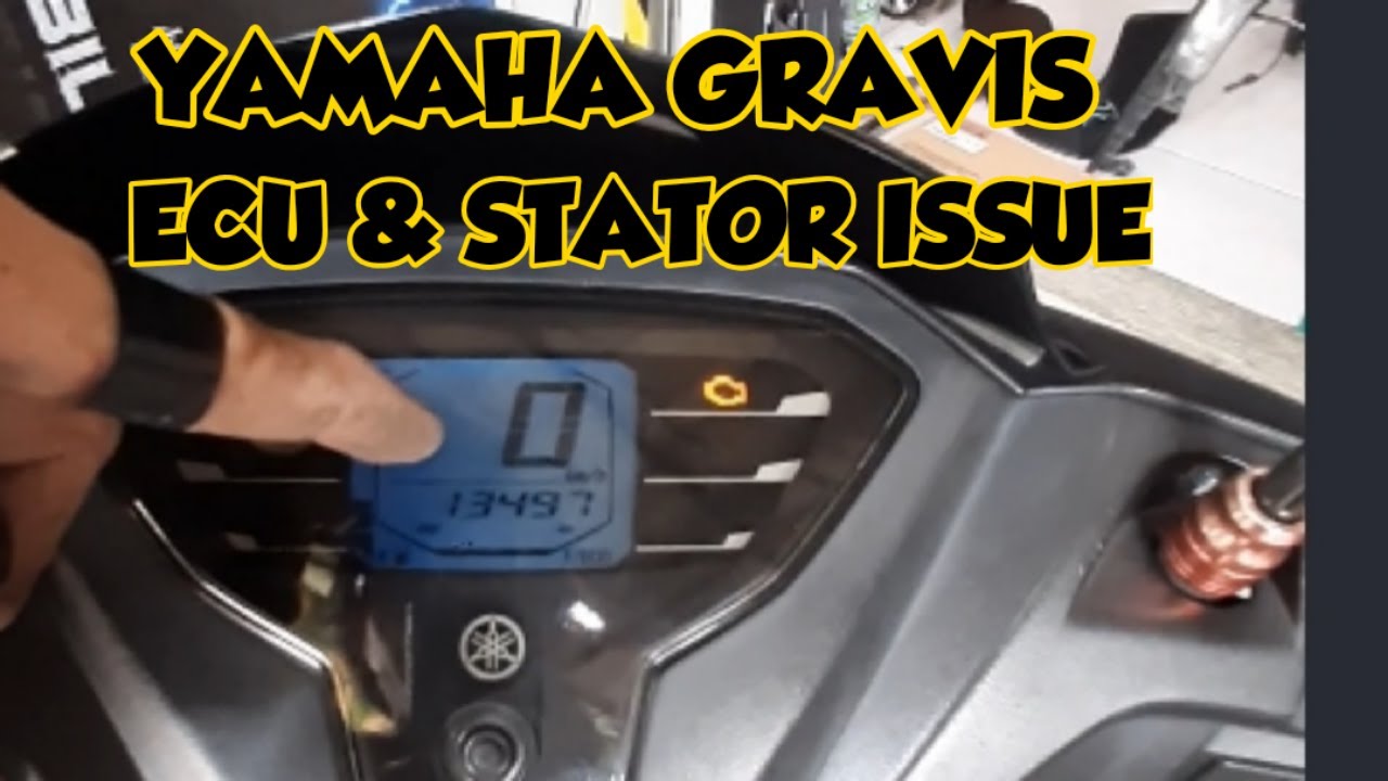 YAMAHA GRAVIS ECU & STATOR ISSUE