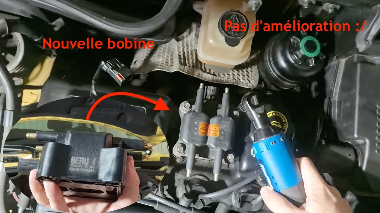 Nouvelle bobine, le problème de démarrage persiste