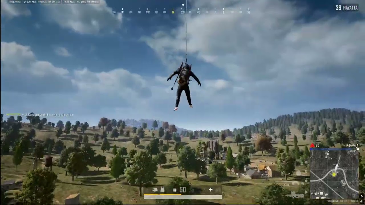 PUBG -  ERANGEL - WIN  -  P90  BİTİRİR .