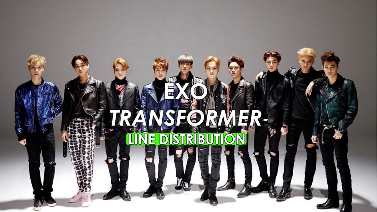 EXO - Transformer Line Distribution (Color Coded)