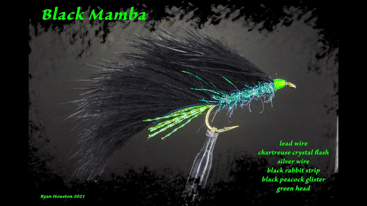 FLY TYING THE BLACK MAMBA WITH RYAN HOUSTON
