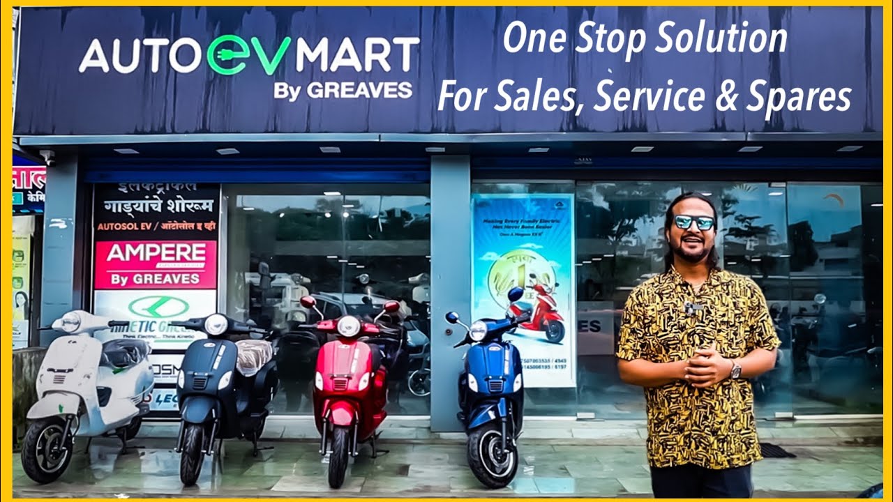 Multi Brand Electric Vehicle Showroom | Auto EV Mart Greaves | @GreavesCottonLimited
