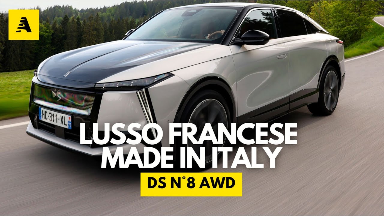 DS N°8 AWD | Il lusso francese viene prodotto in Italia, prova della versione da 350 CV