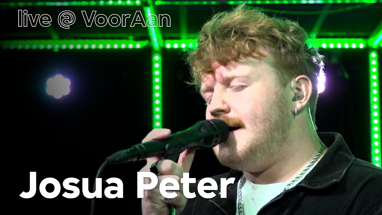 Josua Peter - 'Bones' live at 3FM (VoorAan)