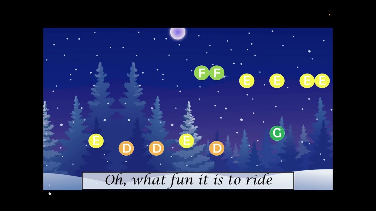 Jingle Bells Play Along Band - Clarinet Notes