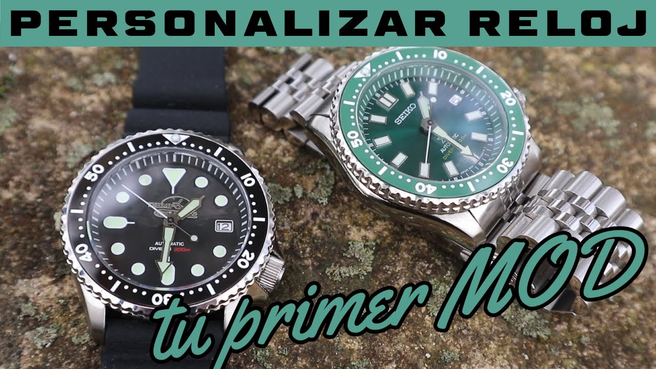 Construye MOD con SEIKO NH35: Personalizar Relojes