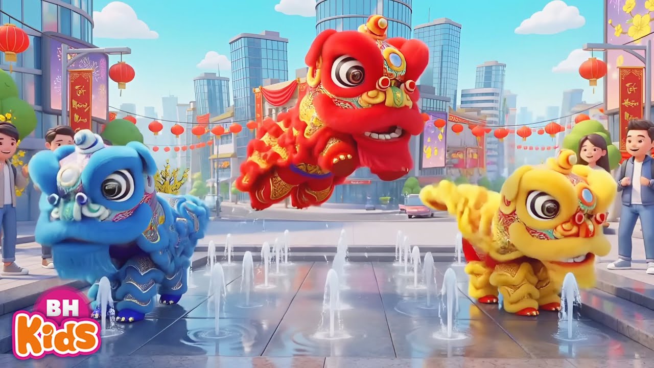 Nhạc Ngày Tết Quê Em🧧Tết Tết Tết Tết Đến Rồi - Nhạc Tết Múa Lân 2026 Sôi Động Cho Bé, Nhạc Thiếu Nhi