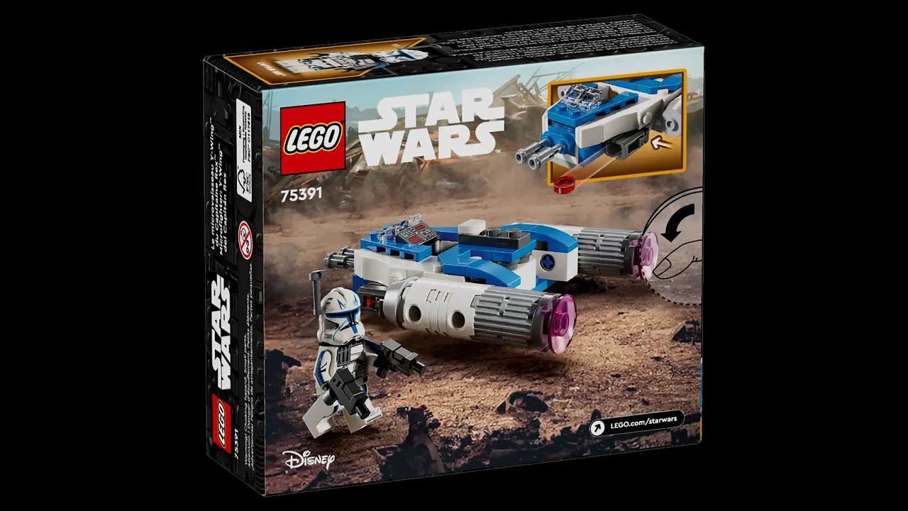 captain rex y wing microfighter 75391 