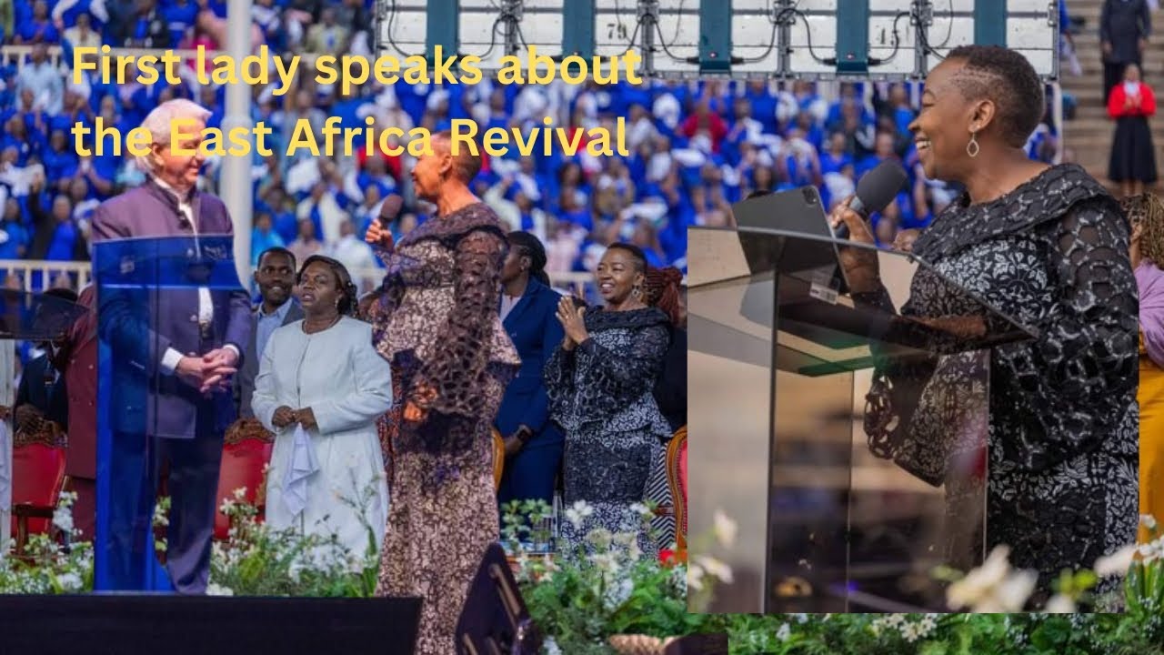 First Lady Rachel's Speaks about the East Africa Revival at Pastor Benny Hinn's 'Healing the Nation