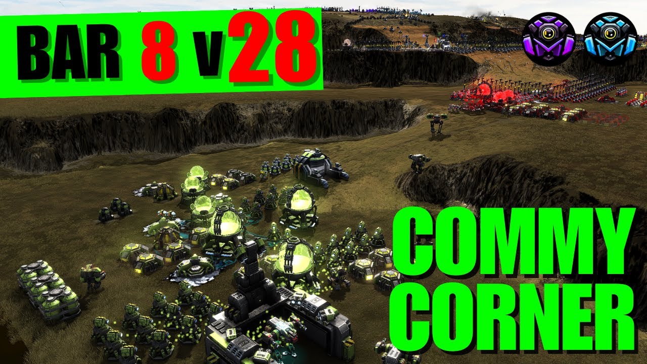 COMMUNISM Corner - The Meta for King of the Hill Beyond All Reason Raptor Crater