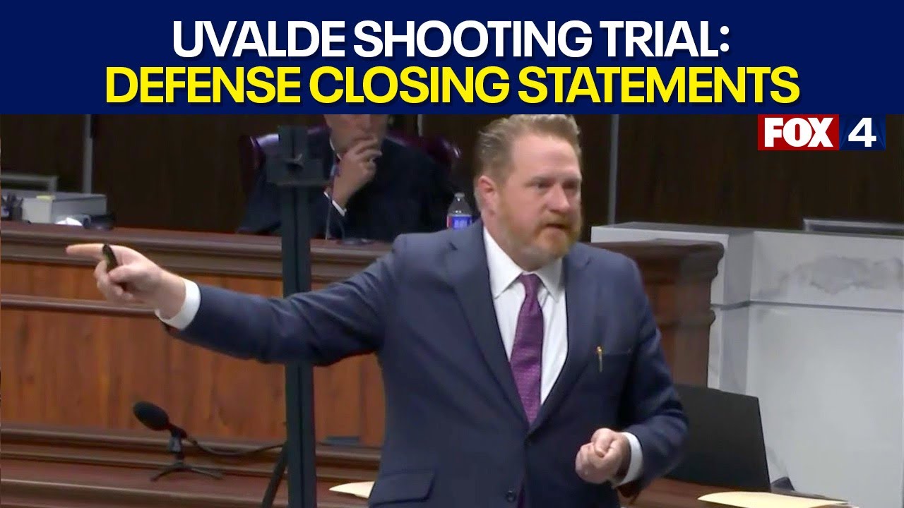Uvalde school shooting trial: Defense closing statements part 1