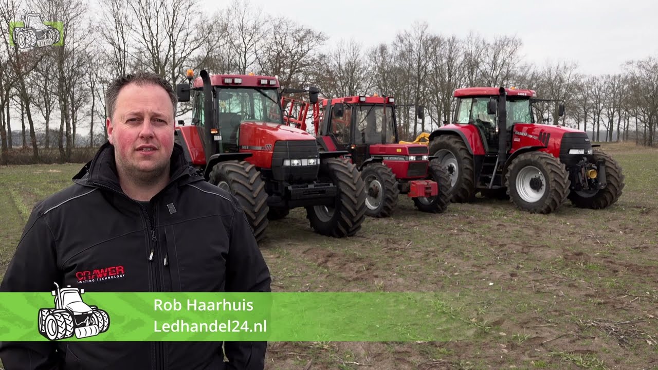 Nieuwe LED-opties voor oudere Case IH-tractoren