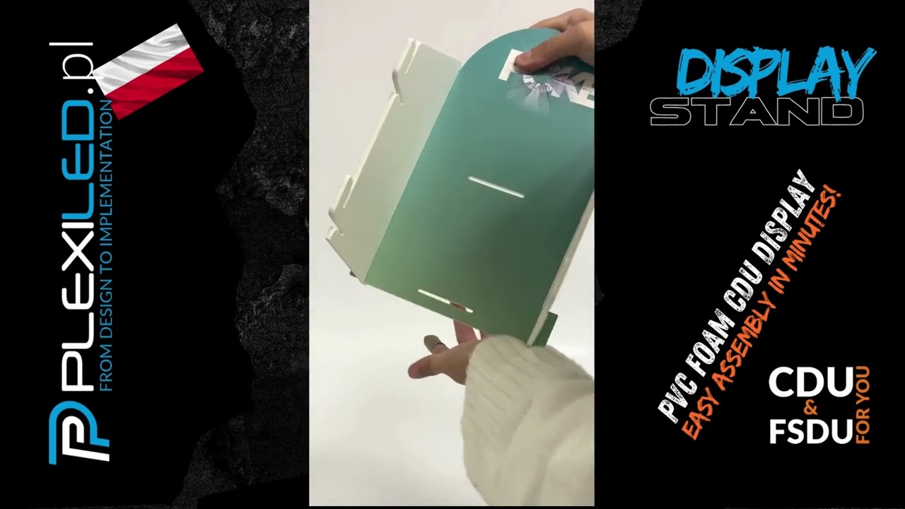 POKE PVC Foamex Display Stand &ndash; Quick and Easy Assembly Guide