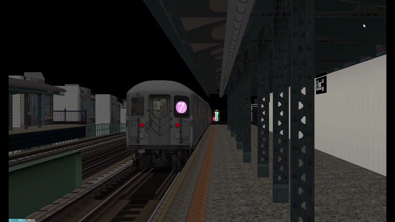 OpenBVE R62A Action on the Flushing Line