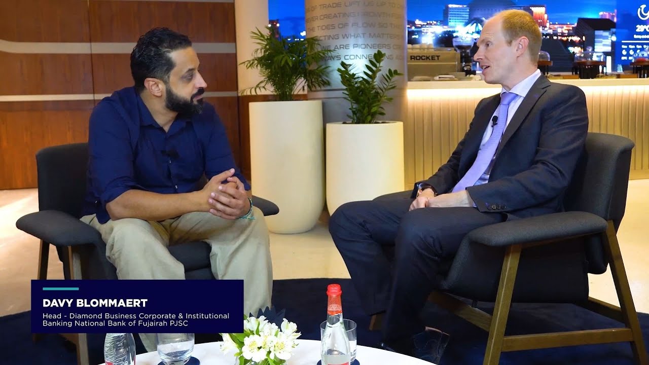 DDE Talks: Davy Blommaert, National Bank of Fujairah