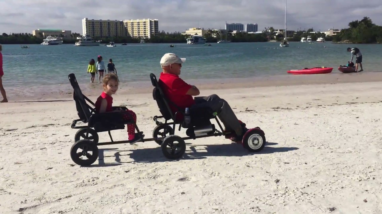 HoverSeat XL Train. Seating attachment for Hoverboard for 2 people.