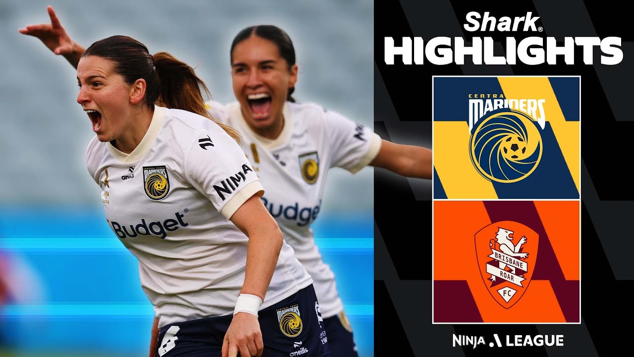 Central Coast Mariners v Brisbane Roar | SHARK HIGHLIGHTS | Ninja A-League 2025-26 | Round 10