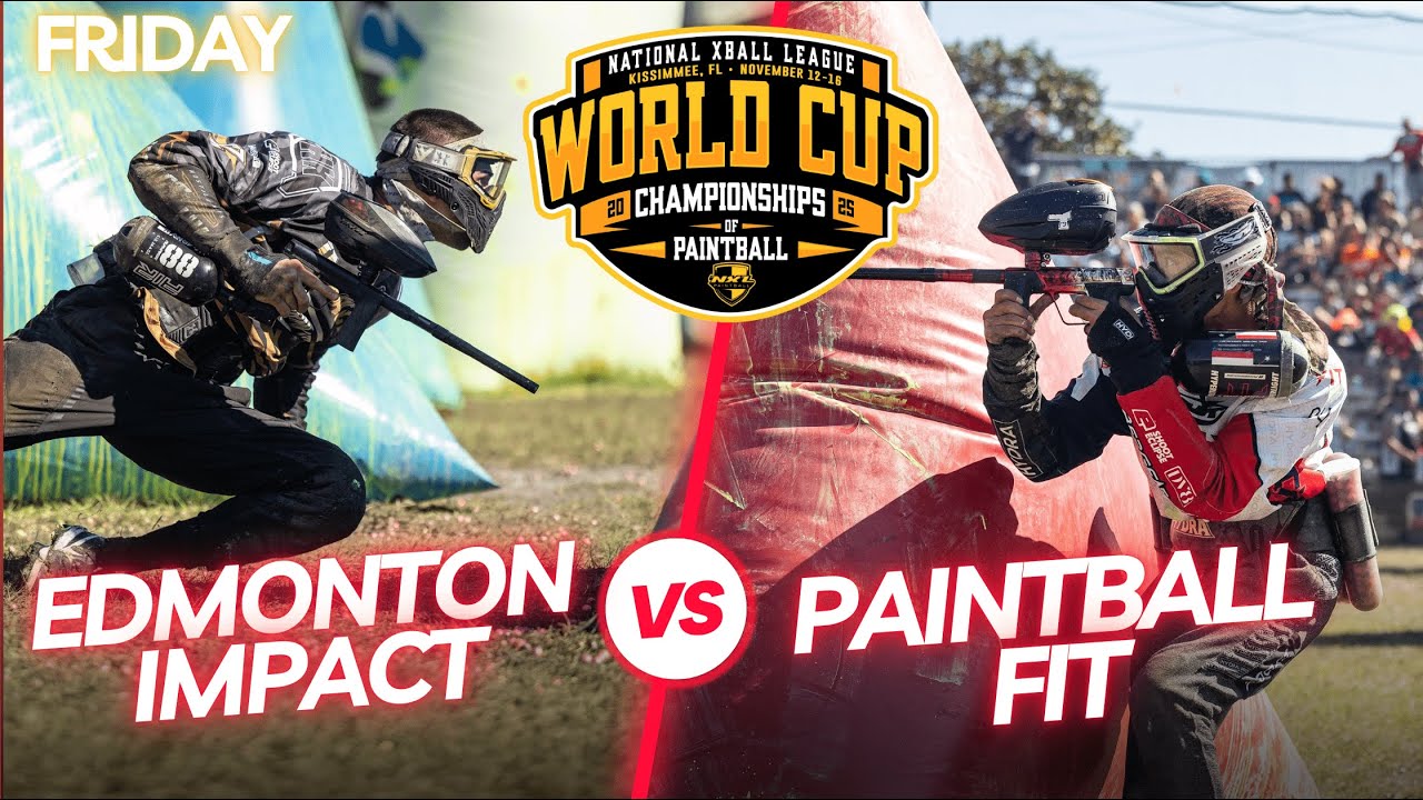 PaintballFIT против Edmonton Impact | Чемпионат мира NXL - пятница, 14 ноября 2025 года