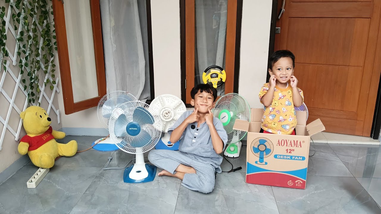 Unboxing Kipas Angin Meja Aoyama !!!
