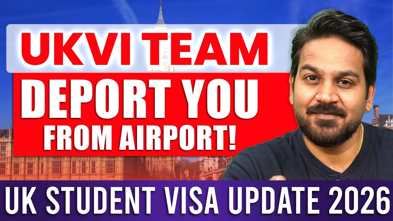 UKVI Will Deport You From Airport! UK Student Visa Update 2026