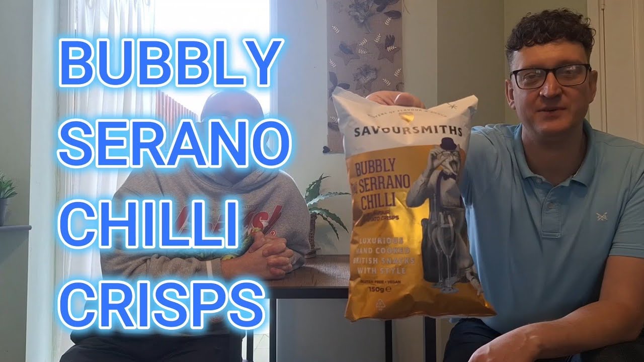 Мы с Джоном делаем обзор чипсов Posh Crisps.