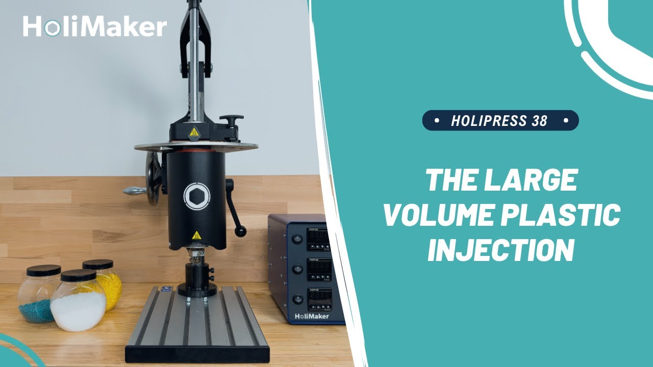 Introducing HoliPress 38, the versatile plastic injection prototyping solution ⚙️ - HoliMaker