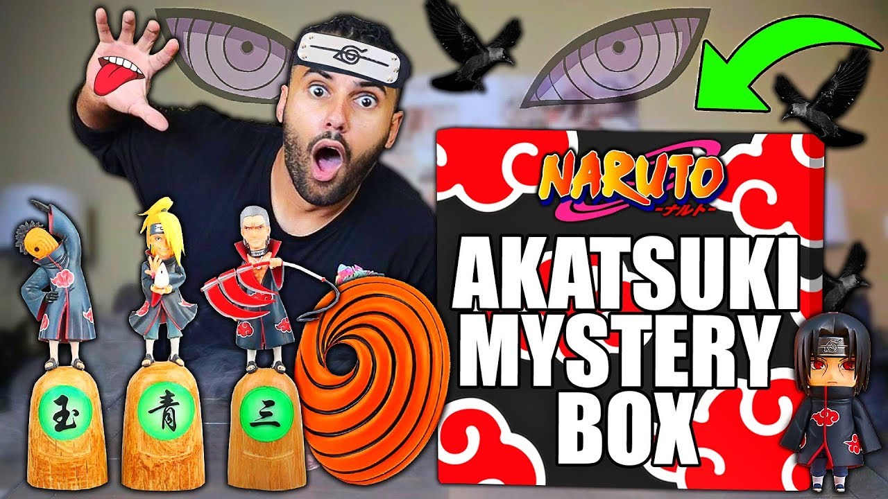 I Bought EVERY NARUTO AKATSUKI ITEM On AMAZON and WISH!! *NARUTO AKATSUKI PRODUCT MYSTERY BOX*